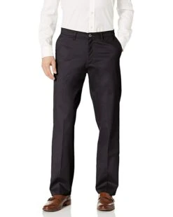 Lee Men's Total Freedom Stretch Relaxed Fit Flat Front Pant | Pants