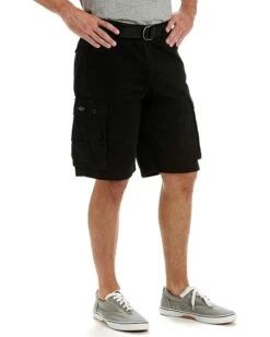 Lee Men's Big & Tall Dungarees New Belted Wyoming Cargo Short | Shorts