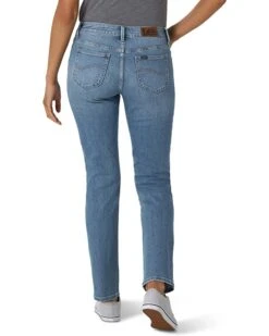 Lee Secretly Shapes Regular Fit Straight Leg Jeans Mid-Rise -Outlet LEE Store 714x2jxrZL. AC SR736920