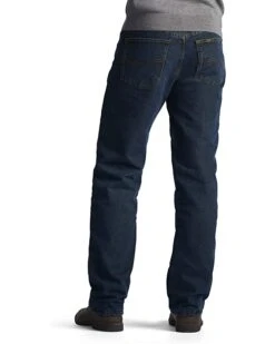 Men's Fleece and Flannel Lined Relaxed-Fit Straight-Leg Jeans -Outlet LEE Store 715R3 hkf7L. AC SR736920