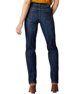 Lee Timeless Classic Straight Leg Jeans -Outlet LEE Store 716kLqj x1L. AC SR736920