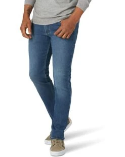 Lee Men's Brushed Back Straight Fit Tapered Leg Jean | Jeans -Outlet LEE Store 718don57YrL. AC SR736920