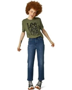 Lee High-Rise Straight Crop | Jeans -Outlet LEE Store 71byrgI37jL. AC SR736920