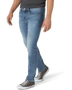Lee Men's Brushed Back Straight Fit Tapered Leg Jean | Jeans -Outlet LEE Store 81EQ1tGd9XL. AC SR736920